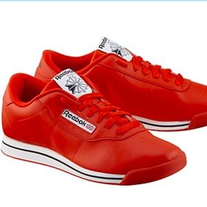 Red Reebok Classic / women size 9.5